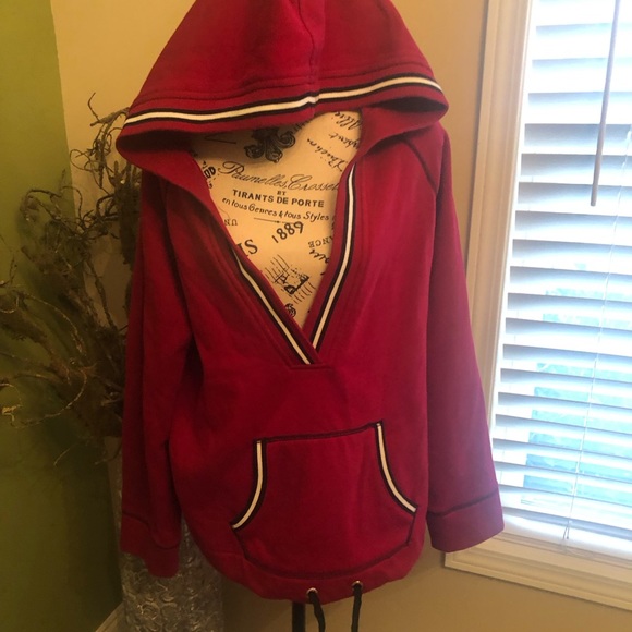 Sonoma women hooded V neck sweatshirt Xl - Picture 5 of 5